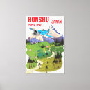 Suche nach vintages flugzeug leinwandbilder Japanisches reiseplakat