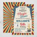 Recherche de partie de magicien invitations Fête d'anniversaire magique
