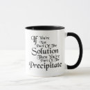 Recherche de précipité mugs bouteilles La science