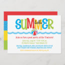 Recherche de beach ball invitations Ballon de plage