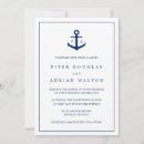Suche nach nautical wedding einladungen Minimal