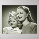 Suche nach mutter und tochter poster Vintag