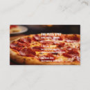 Recherche de pizza pepperoni cartes visite Chef