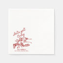 Recherche de crustacé serviettes Homard