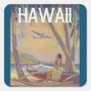 Recherche de surf vintage autocollants Hawaii