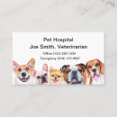 Recherche de médecine vétérinaire cartes visite Toiletteur