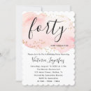 Recherche de or rose chic invitations Noir