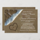 Recherche de heart bridal shower invitations Blanc