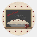 Recherche de cerises autocollants Tarte