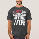 Recherche de future mariée tshirts Monsieur et madame