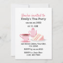 Suche nach teezeit einladungen Niedlich