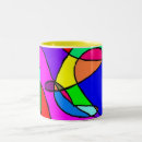 Recherche de multicolore tasses Heureux