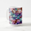Recherche de fleurs de mosaïque tasses Violet