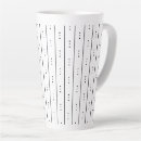 Recherche de lignes noires tasses Pour eux