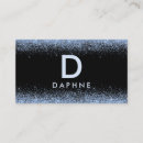 Recherche de parties cartes visite Monogramme