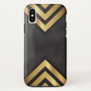 Recherche de conception élégante de monogramme iphone coques Noir