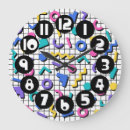 Recherche de memphis horloges Géométrique