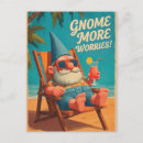 Recherche de relaxation cartes postales Rétro