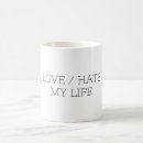 Recherche de conceptions des textes tasses Noir et blanc