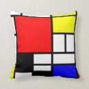 Suche nach mondrian kissen Weiß