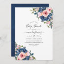 Recherche de watercolor floral baby shower invitations Rose