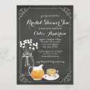 Recherche de teacup bridal shower invitations Thé
