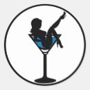Recherche de verre de martini autocollants Boisson
