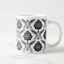 Recherche de motif de damassé tasses Baroque
