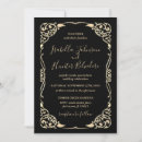 Recherche de pour toute occasion invitations Noir et or
