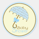 Recherche de parapluie bleu autocollants Bébé