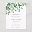 Recherche de eucalyptus fiançailles invitations Aquarelle