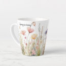 Recherche de fleur romantique tasses Pour elle