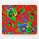 Recherche de fleurs colorées tapis souris Floral