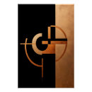 Recherche de cercles abstraits posters Couleurs vives