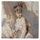 Recherche de portrait carreaux Vintage