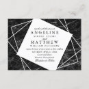 Recherche de marbre noir et blanc invitations Minimum