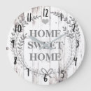 Suche nach home sweet home wanduhren Country