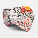 Recherche de vintage fleur cravates Gris