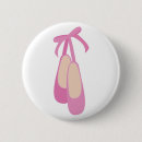 Recherche de chaussure de ballet badges Rose