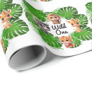 Recherche de singe papier cadeau Tigre