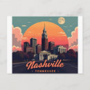 Suche nach nashville postkarten Skyline von nashville