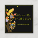 Recherche de bain et corps cartes visite Moderne