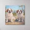 Suche nach bernard hund poster Malerei