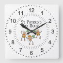 Recherche de st patrick horloges Shamrock