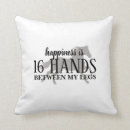 Suche nach viel glück kissen Pferd