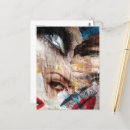 Recherche de lèvres colorées cartes postales Mode