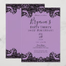 Recherche de de lavande anniversaire invitations Fête