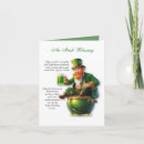 Recherche de carte jour saint patrick Leprechaun