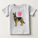 Recherche de berger bébé tshirts Allemand