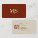 Recherche de couleur naturelle cartes visite Code qr